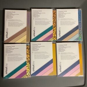 Cricut Cutaway Cards - Multicolor Set
